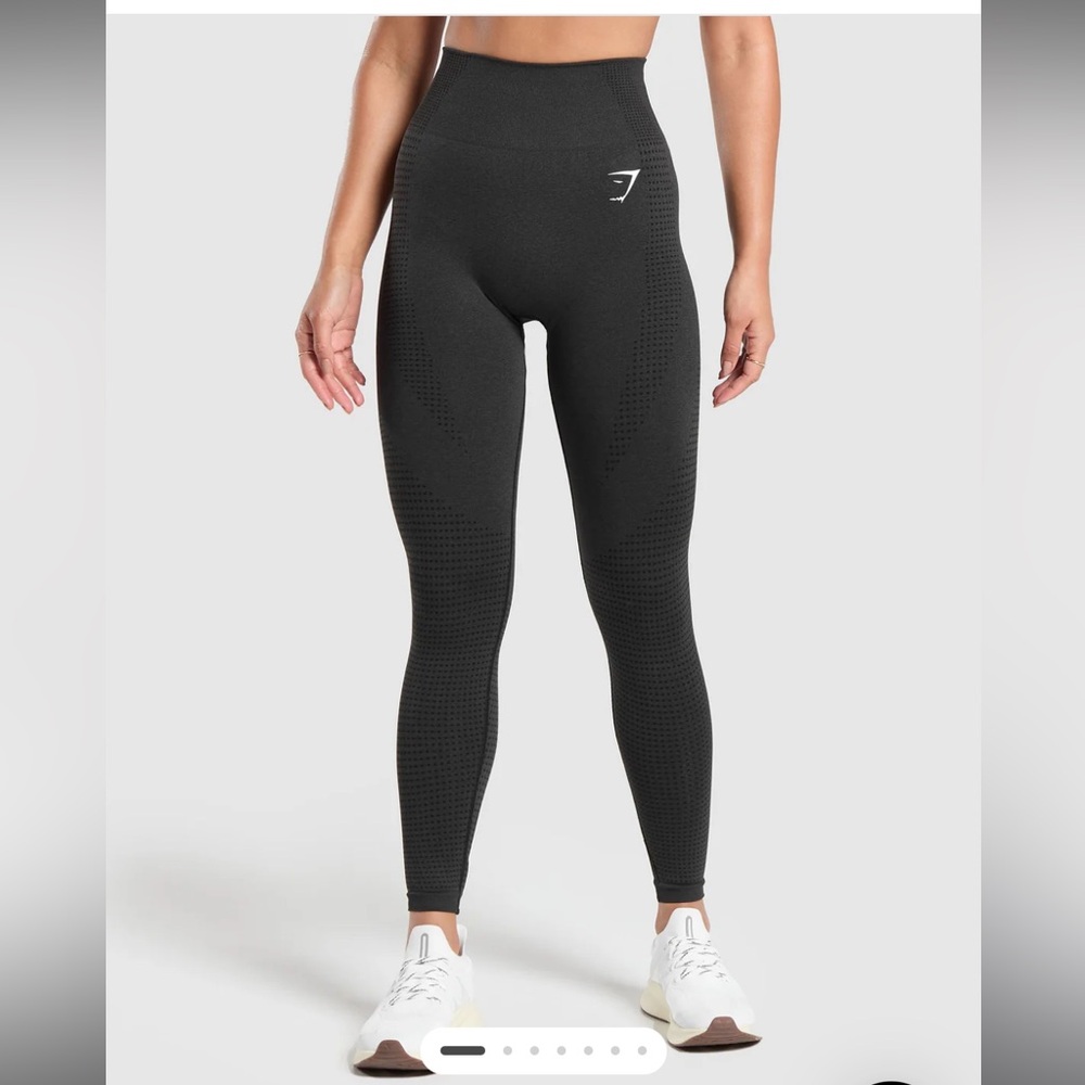 Vital Seamless Black Leggings